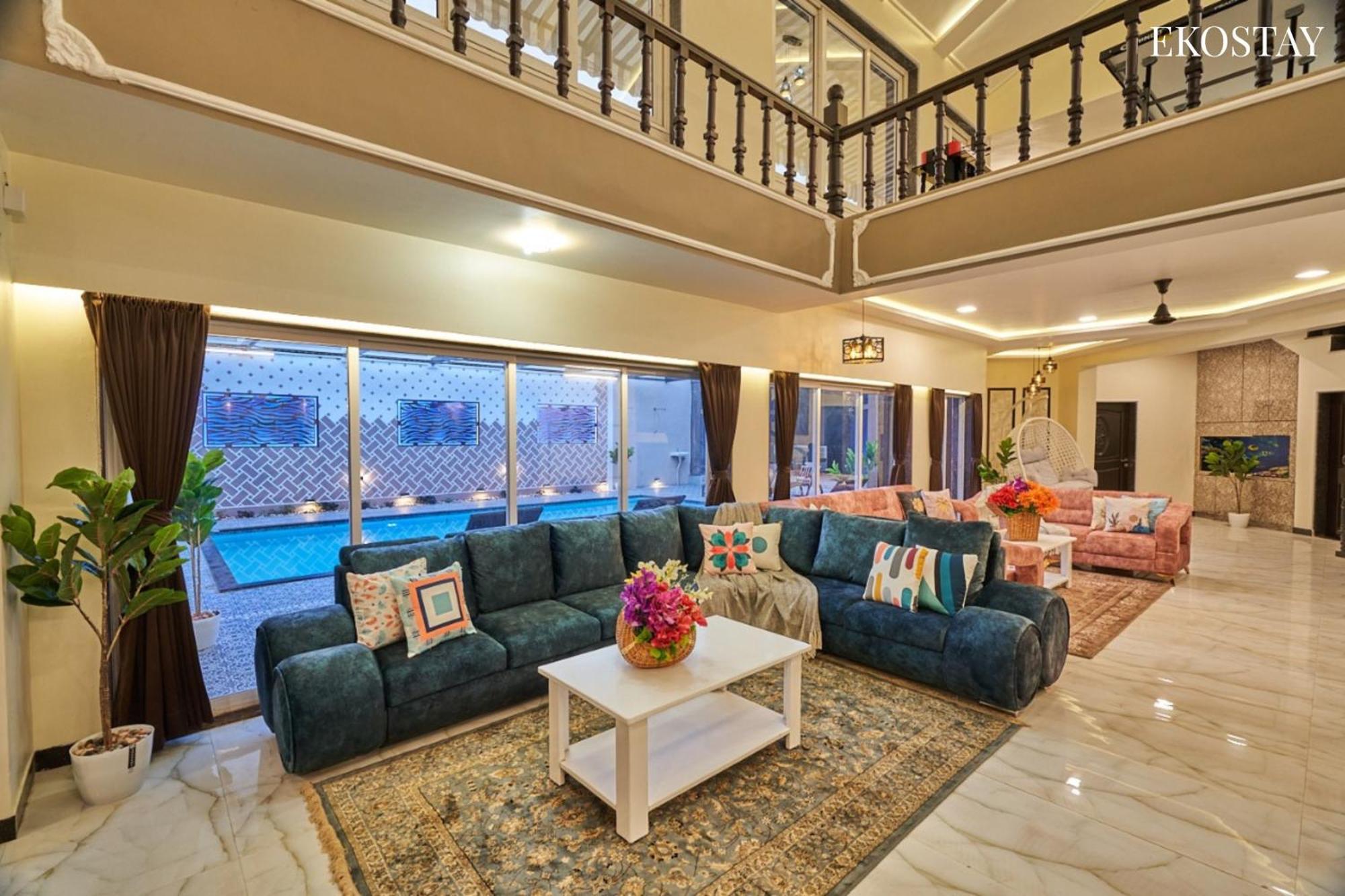 Ekostay Luxe - Highland Villa Panchgani Bagian luar foto